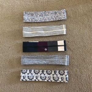 Lululemon headbands pack of 5